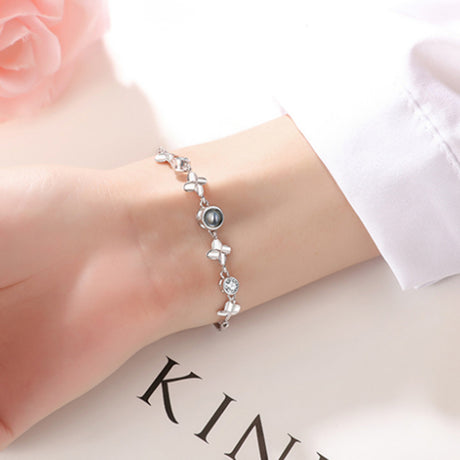 100 Language Clover Projection Bracelet - Dazpy