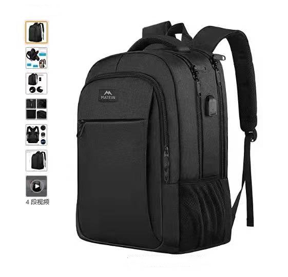 Rechargeable Shoulder Computer Bag Backpack Travel Outdoor - Dazpy