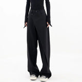 High-Waisted Wide-Leg Fashion Trousers for Women