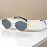 Vintage Hexagon Sunglasses