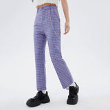 Autumn Elegance High-Waist Flare Pants