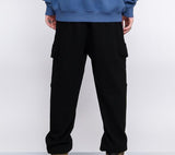 Men's Thick Solid Color Versatile Casual Long Sweatpants