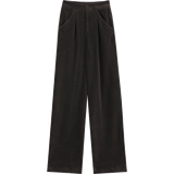 Pantalones de pana de moda coreana