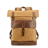 Outdoor Military Canvas Backpack For Outdoor Travel - Dazpy