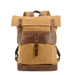 Outdoor Military Canvas Backpack For Outdoor Travel - Dazpy