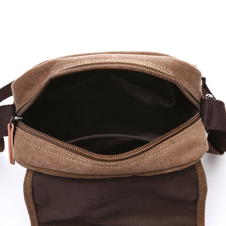 Men's Casual One Shoulder Messenger Canvas Bag - Dazpy