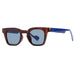 Quadratische Retro-Sonnenbrille – Klassische Vintage-UV400-Outdoorbrille