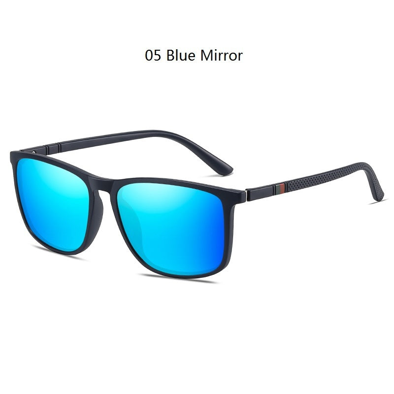 Square Vintage Polarized Sunglasses