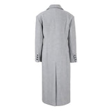 Elegant Women's Woolen Overcoat