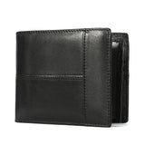 Anti-theft leather men's wallet - Dazpy