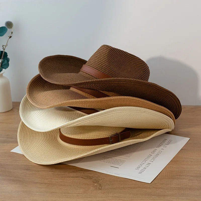 Stilvoller Western-Cowboyhut aus Naturpapier