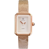 Square Dial Mesh With Delicate Quartz Watch Waterproof - Dazpy