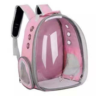 Pet Portable Cat Transparent Space Bag Backpack For Dogs - Dazpy