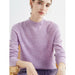 Luxurious Merino Wool Mock-Neck Pullover for Women