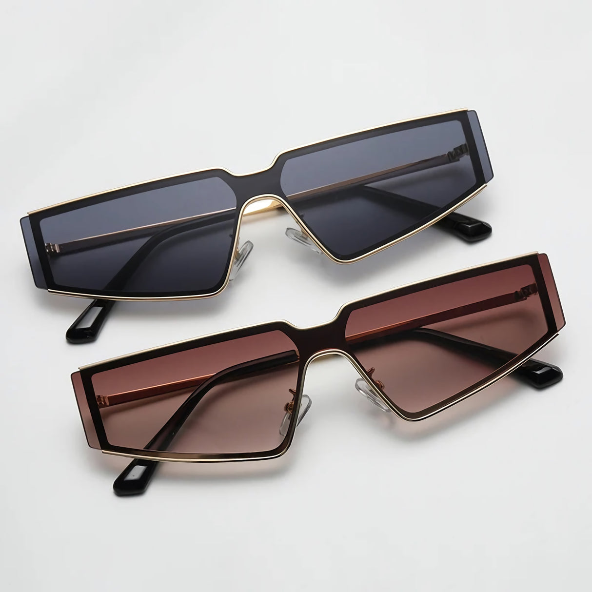 Flat Top Rectangle Sunglasses