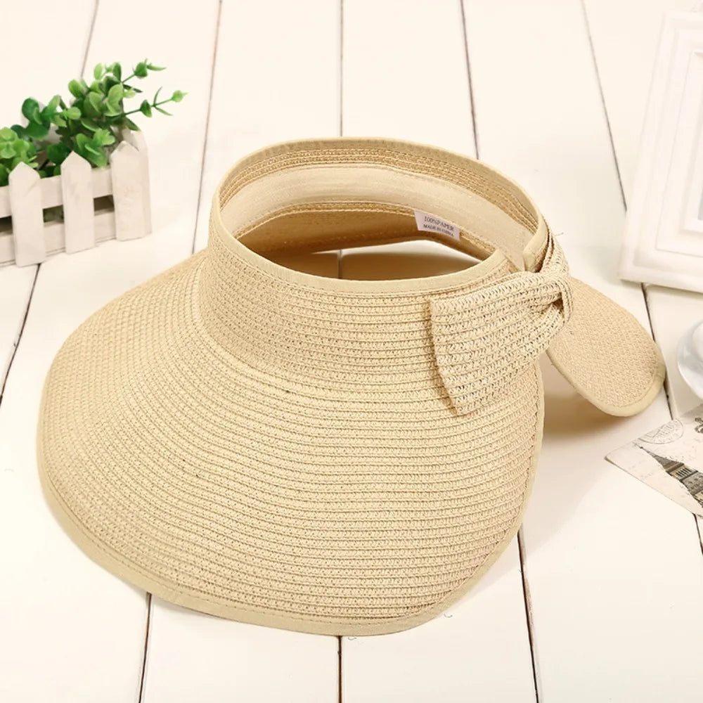 Sombrero plegable con lentejuelas para el sol: protección contra los rayos UV, transpirable y elegante para exteriores