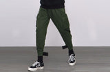 High Street Tide Marke Multi-Pocket-Funktion Overalls Herren Beam Hosen Harlan Füße Casual Hosen Hiphop Laterne Hosen Flut