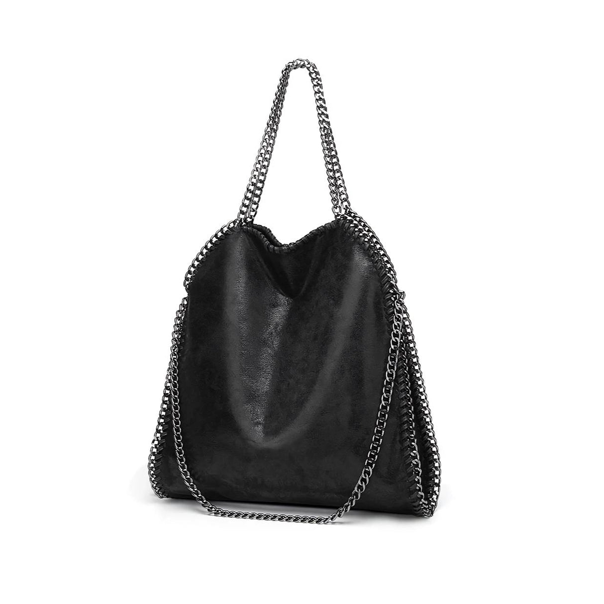 Bolso de hombro con cadena de cuero de lujo