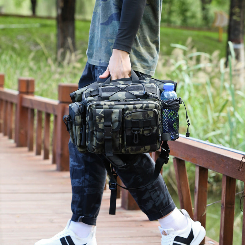 Fishing Messenger Bag Waist Backpack Organizer - Dazpy