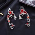 Personalized Temperament New Red Ear Clip Elf Earrings - Dazpy