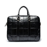 Men's PU Leather One Shoulder Handbag Business Briefcase - Dazpy