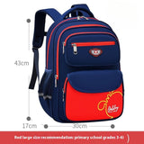 Burden-reducing Large Capacity Lightweight Sixth Grade Primary School Schoolbag