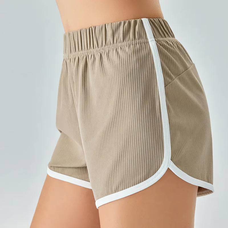 Coole Yoga-Shorts aus Baumwolle für Damen für den Sommer