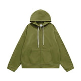 Double Zip Up Hoodie Jacket