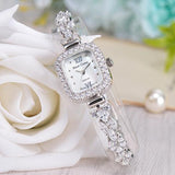 Watch Bracelet Quartz Full Star Diamond Women's Watch - Dazpy