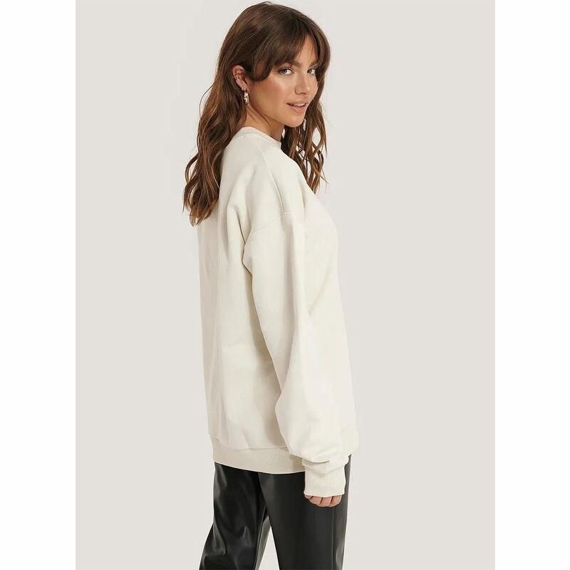 Casual O-Neck Cotton Sweatshirt for Women