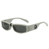 Retro Rectangle Sunglasses