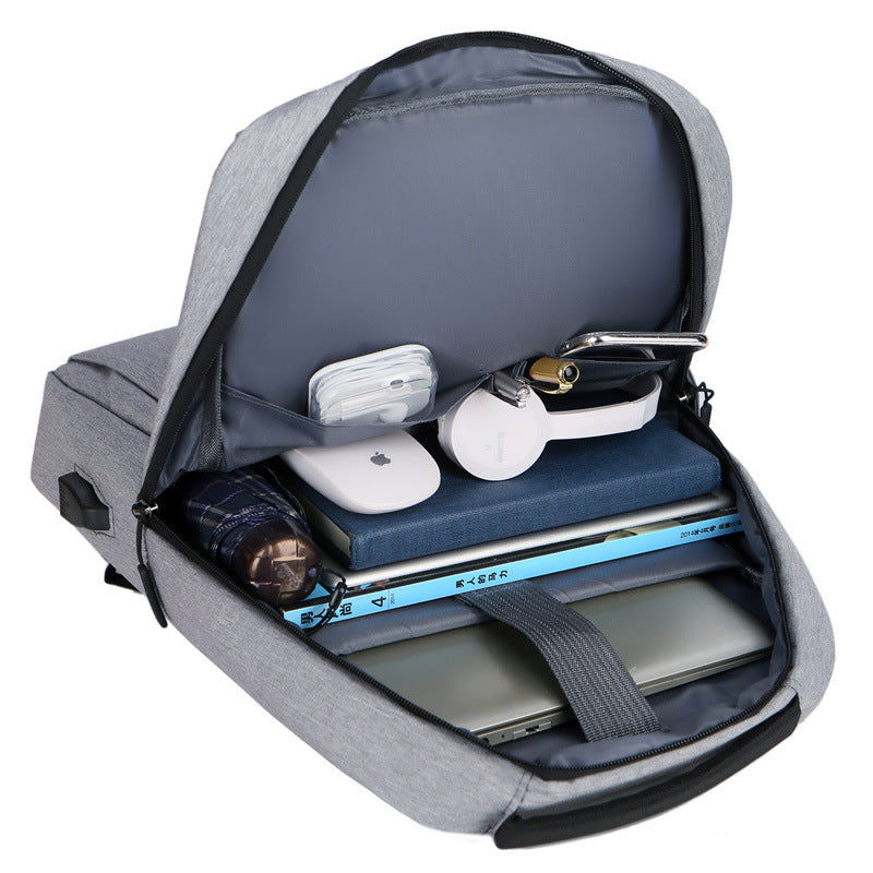 Multifunktionaler, wasserdichter Business-Computer-Rucksack mit USB-Ladeanschluss