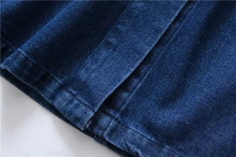 Neues Denim-Modekleid für Damen