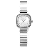 Watch Women's Square Mesh Belt With Diamond Watch - Dazpy