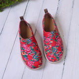 Trendy Women's Slip-On Vulcanized Flat Shoes