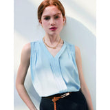 Elegante Sommer Seidenbluse