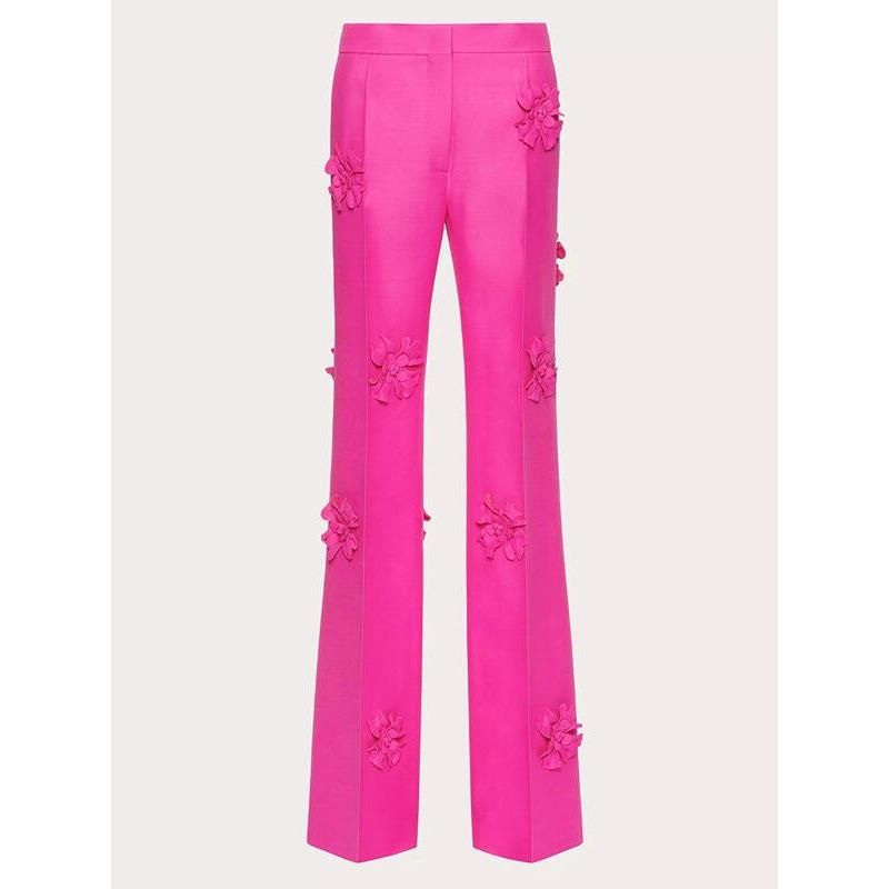 High Waist Wide Leg Fashion Trousers