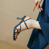 Elegant Square High Heels Sandals for Women