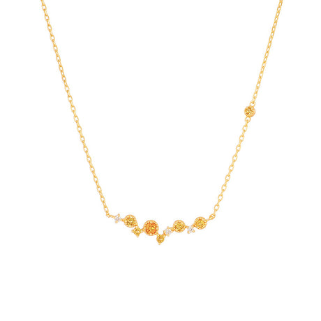 Japanese Natural Topaz Necklace - Dazpy