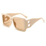 UV400 Stylish Rectangular Frame Oversized Sunglasses