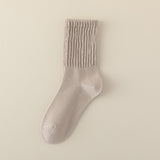 Damen Mid-Tube Baumwollsocken für Frühling und Herbst