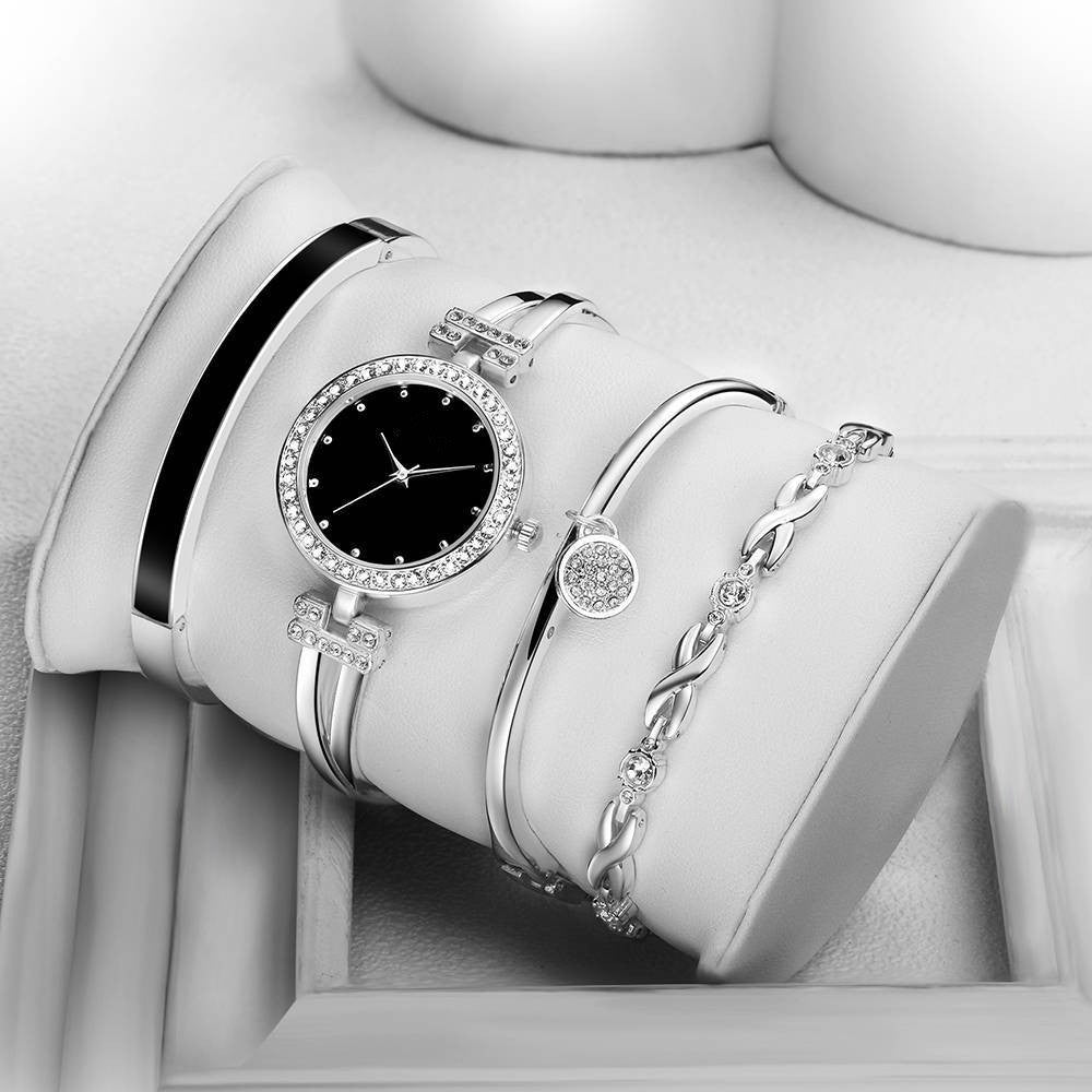 Women's Fashion Quartz Watch Set - Dazpy