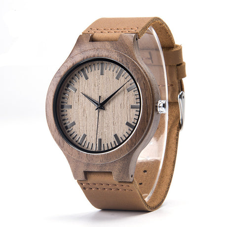 Wooden Watch In European And American Style - Dazpy