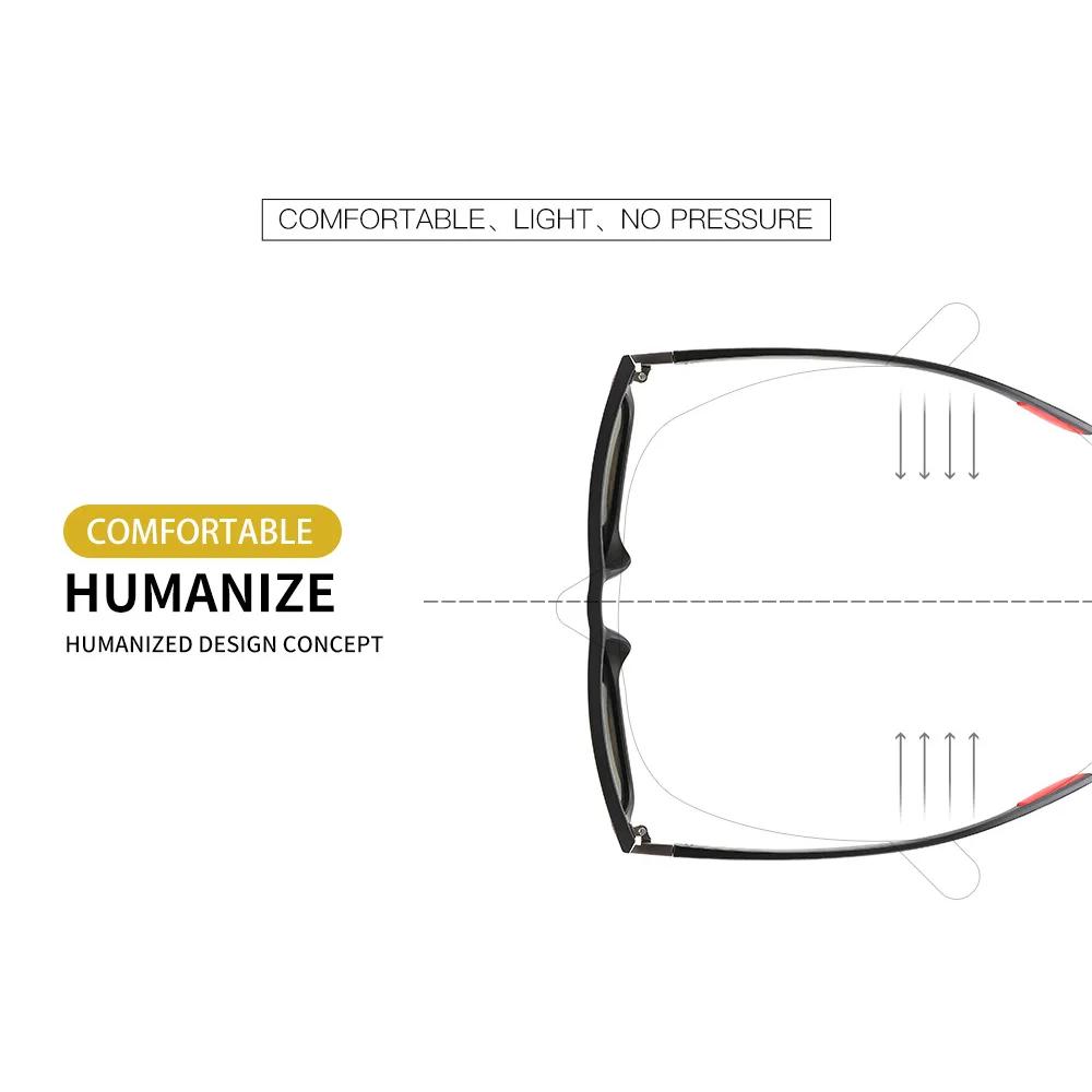 Gafas de sol polarizadas de lujo para conducir para hombres: gafas clásicas masculinas para viajes y pesca