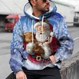 Christmas Element 3D Digital Printed Hoodie