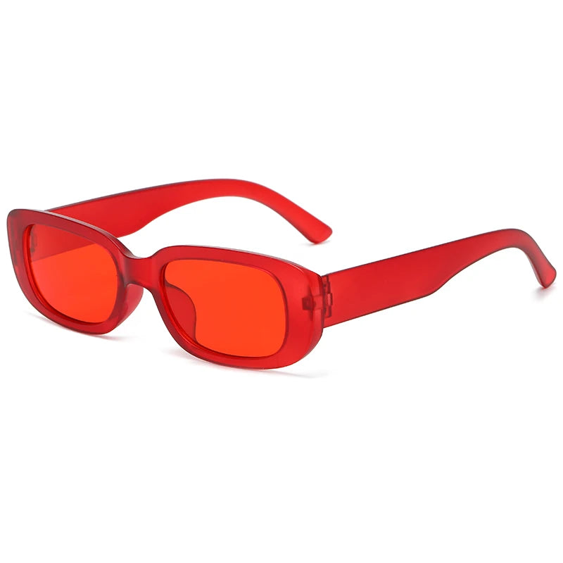 Trendy quadratische Retro-Sonnenbrille für Damen