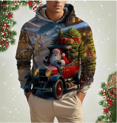 Santa Claus Men's Pattern Sweater