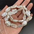 Exquisite Natural Freshwater Square Pearl Beaded DIY Jewelry - Dazpy