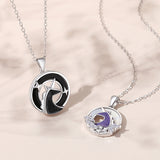 Fashion Couple Sterling Silver Necklace - Dazpy