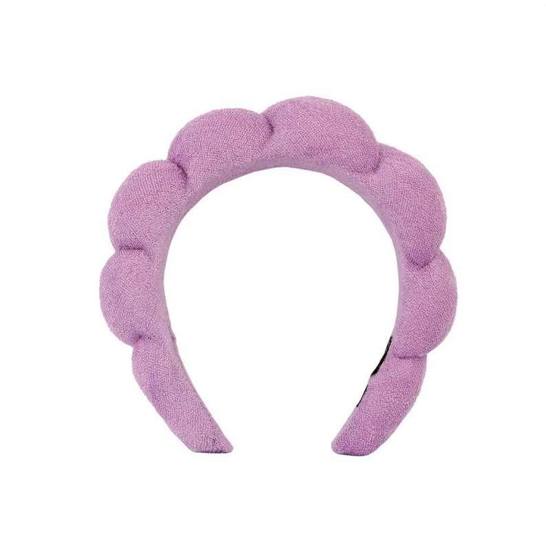 Diadema de esponja esponjosa para mujer: diadema esponjosa para maquillaje, cuidado de la piel y yoga